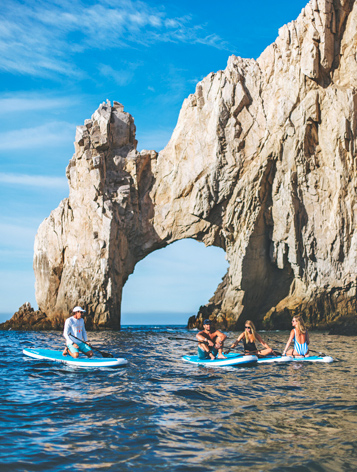 stand up paddle in Los Cabos