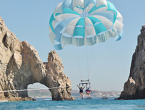 parasailing