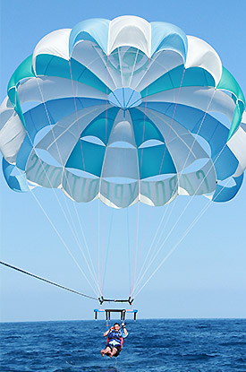 Parasailing in Cabo San Lucas Mexico