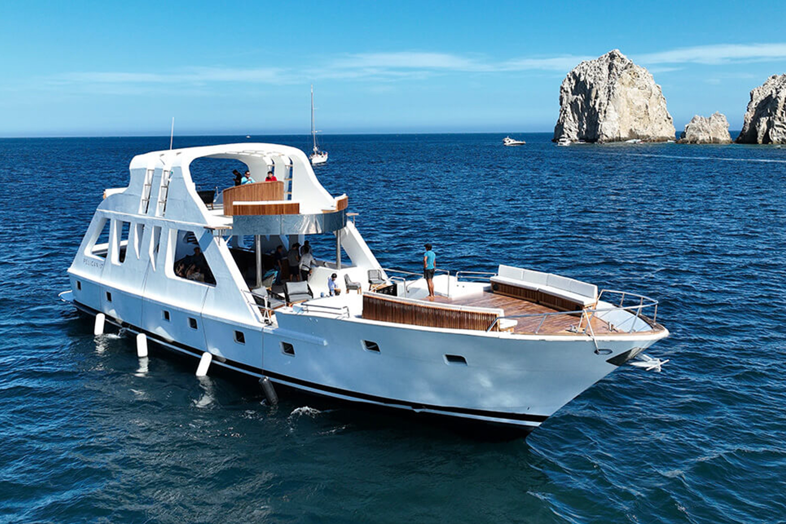 InCabo Pelican 17 Luxury Yacht Charter in Cabo San Lucas