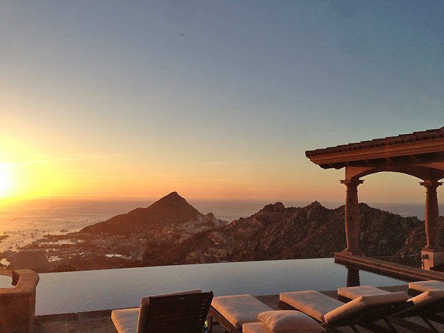 Ocean views in Cabo San Lucas, Mexico