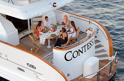 luxury private yacht charters in Cabo San Lucas Mexico