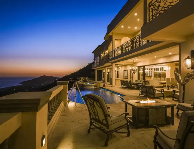 Luxury Pedregal Vacation Rental Villa Maria Bonita in Cabo San Lucas Mexico