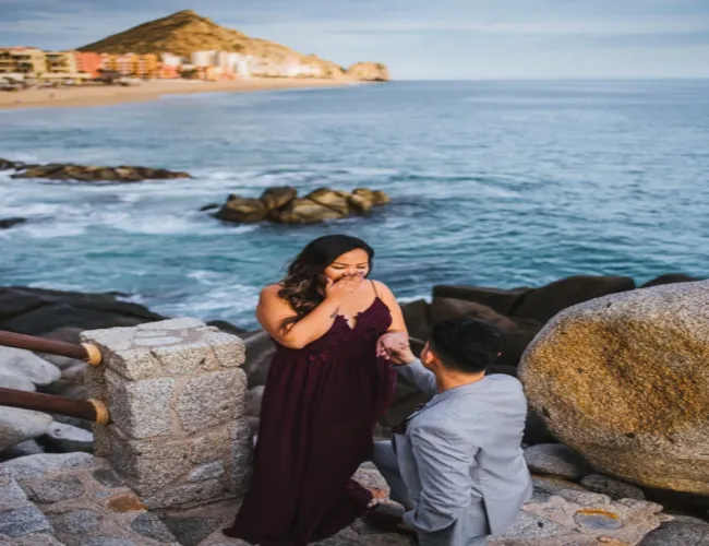 engagement in cabo san lucas