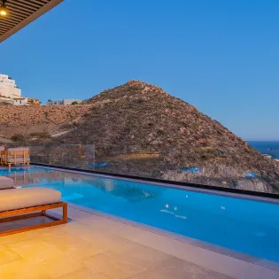 11 calimigos pool evening 3