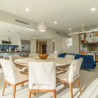 11 dining area garza blanca 3 bedroom oceanfront penthouse