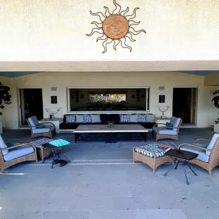 11 villa de la playa outdoor lounge