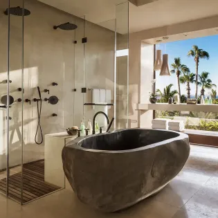 11 villa one palmilla primary bath