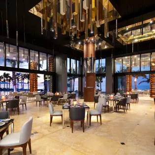 12 dining area garza blanca resort   spa los cabos