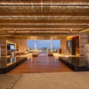 12 hallway exterior the club at solaz  luxury villas
