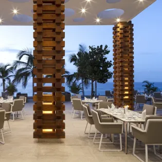 15 dining area garza blanca resort   spa los cabos