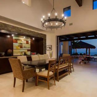 16 dining area villa de suenos