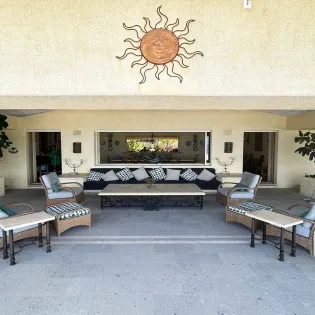 16 villa de la playa outdoor lounge