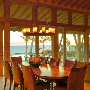 17 dining area villa piedra blanca