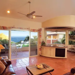 17 villa ballena living room