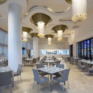 18 dining area garza blanca resort   spa los cabos