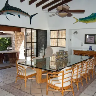 19 villa golden dome dining room 2