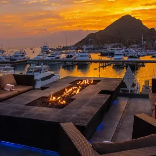 2 tesoro los cabos firepit