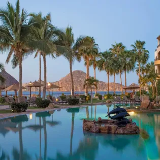 2 villa la estancia resortpool