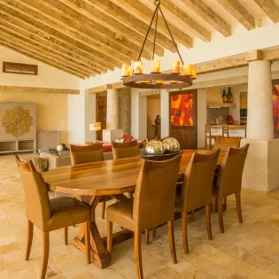 23 dining area villa piedra blanca