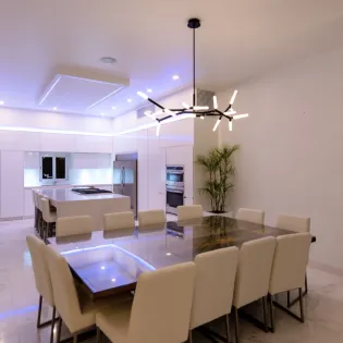 27 dining area villa tanzanita de law