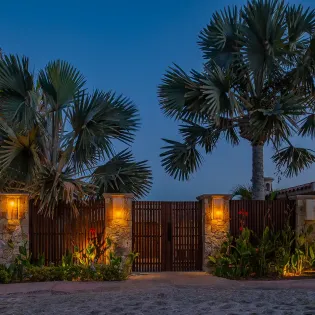 28casa keller exterior night