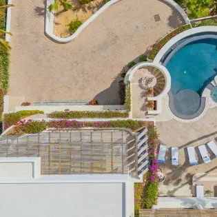3 villa perla aerial