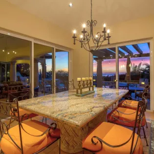 31 dining area villa agave azul