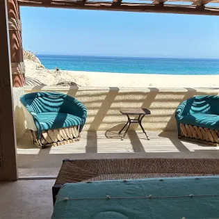 34 villa de la playa bedroom patio