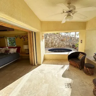 37 villa de la playa bedroom seating hot tub