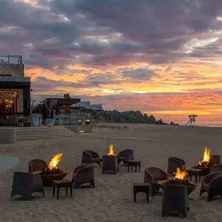 4 pueblo bonito pacifica golf and spa resort beachfirepit