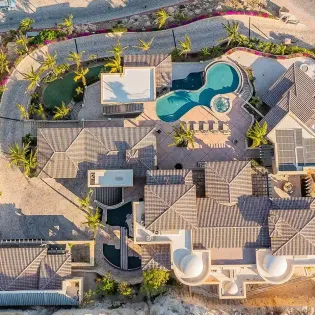 4 villa de los suenos aerial