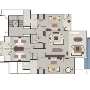 40 chileno bay resort 4 bedroom oceanfront villa blueprint
