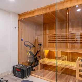 55casa keller sauna