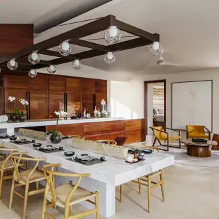 6 villa one palmilla kitchen dining