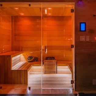 60 maison de cortez sauna