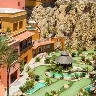 7 playa grande beach resort aerialview