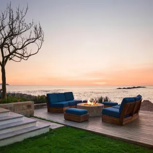 8 chileno bay resort   residences firepit