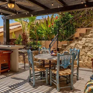 8 villa california outdoor kitchen