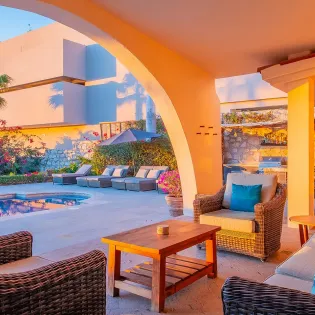 8 villas costa brava patio