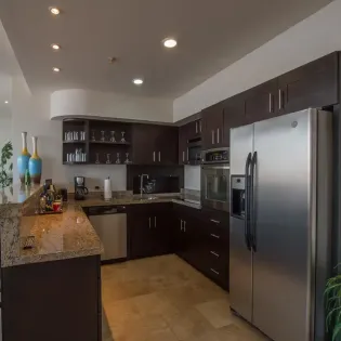 9 corazon cabo resort penthouse 7022 kitchen