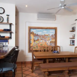 9 dining area villa de tres hermanas