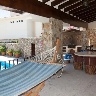 9 villa golden dome hammock