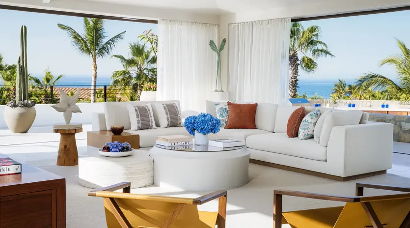 3 villa one palmilla living room