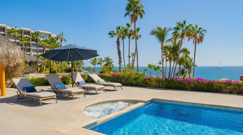 36 villas costa brava poolside