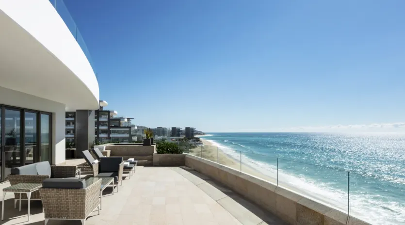 4 exterior garza blanca 3 bedroom oceanfront penthouse