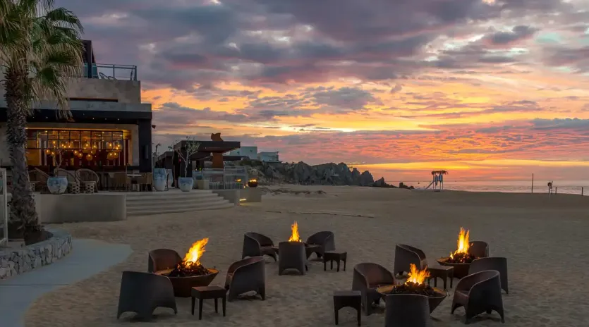 4 pueblo bonito pacifica golf and spa resort beachfirepit