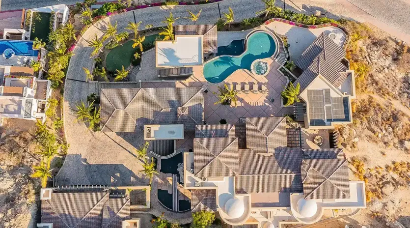 4 villa de los suenos aerial
