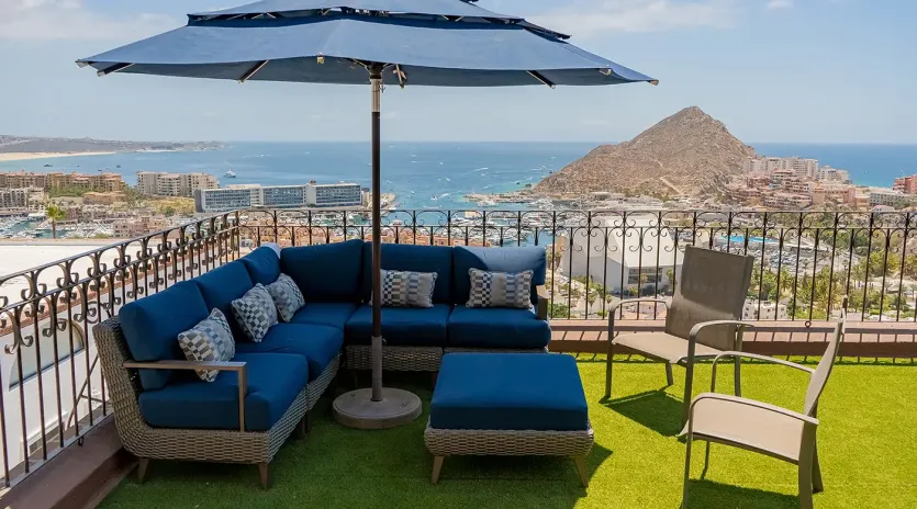 7 villa california patio