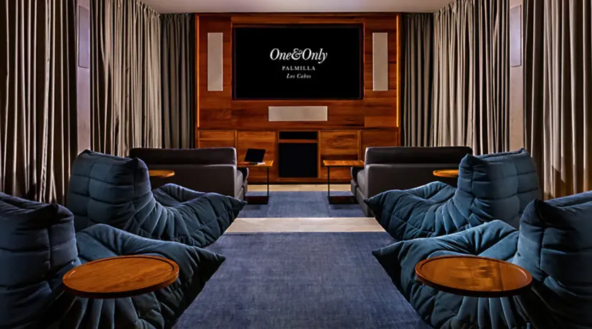 7 villa one palmilla theater